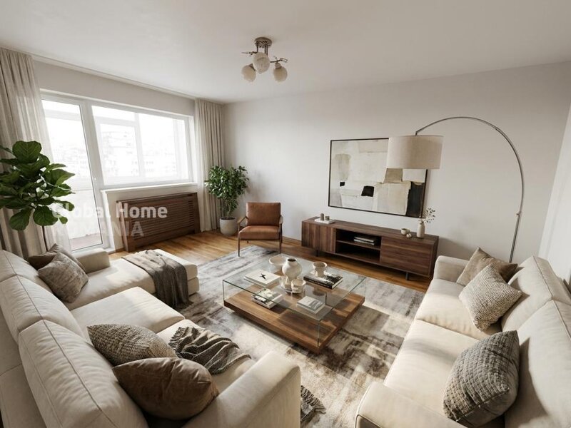 Tomis Nord, zona Rovere, stradal, apartament 2 camere, 53 mp utili.
